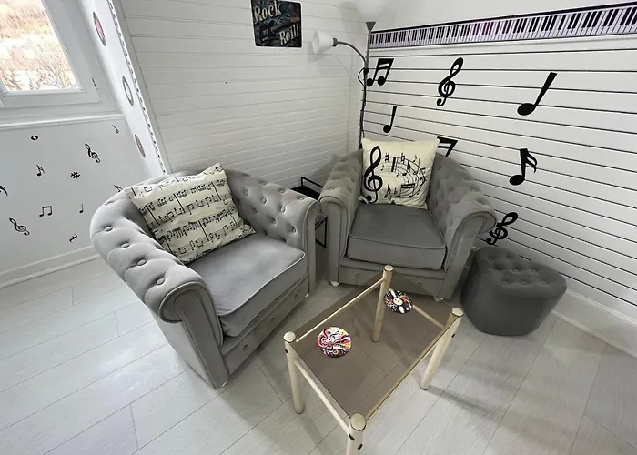 Les Roitelets Musique - Bel T2 - Thème Musique - Entièrement Neuf - Classé 3 étoiles - Proche Centre-ville&thermes - Confort - Ménage Et Linge De Maison Inclus Apartamento La Bourboule