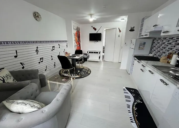 Les Roitelets Musique - Bel T2 - Thème Musique - Entièrement Neuf - Classé 3 étoiles - Proche Centre-ville&thermes - Confort - Ménage Et Linge De Maison Inclus Apartamento La Bourboule